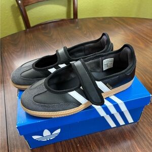 Adidas Black and White Samba Jane Sneakers